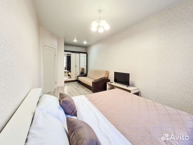 

1-к. квартира, 38 м², 2 кровати