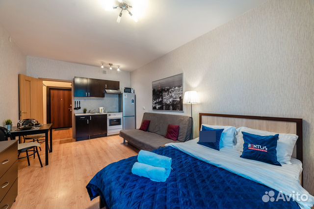 

Квартира-студия, 31 м², 2 кровати