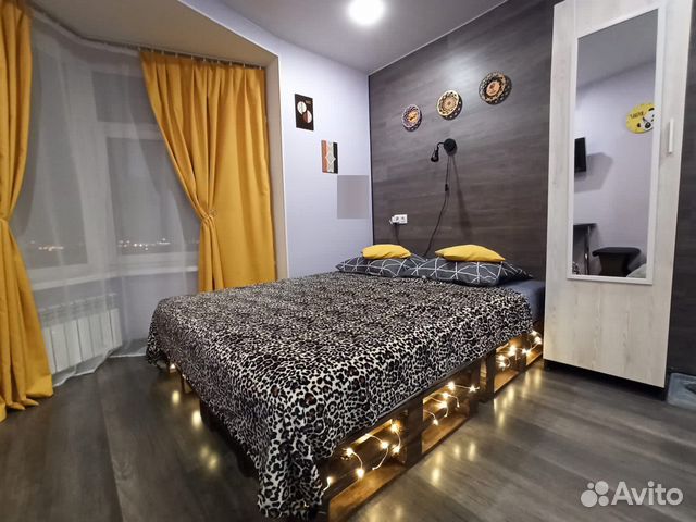 

Квартира-студия, 17 м², 2 кровати