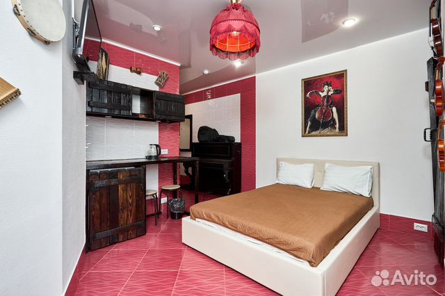 

Квартира-студия, 26 м², 1 кровать