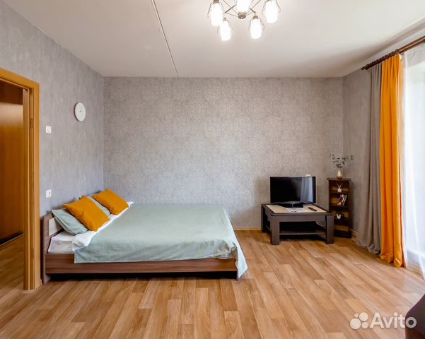 

1-к. квартира, 40,2 м², 2 кровати