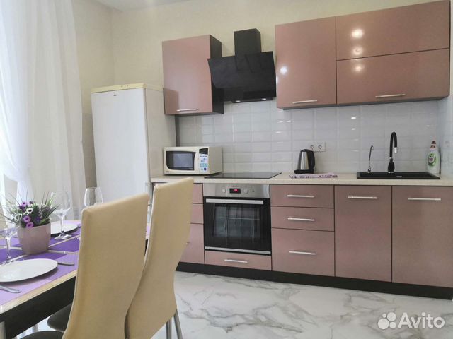 

1-к. квартира, 40 м², 2 кровати