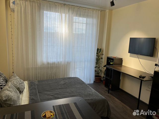 

Квартира-студия, 28 м², 2 кровати