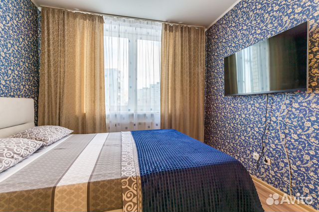 

1-к. квартира, 50 м², 3 кровати