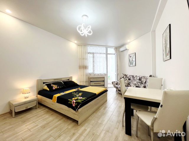 

Квартира-студия, 30 м², 2 кровати