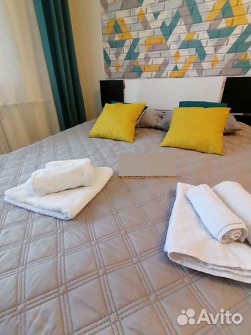 

Квартира-студия, 35 м², 2 кровати
