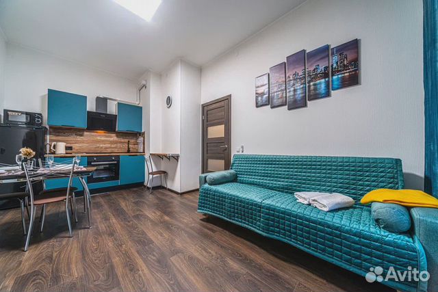 

1-к. квартира, 36 м², 2 кровати