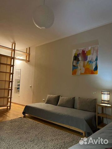 

1-к. квартира, 45 м², 2 кровати