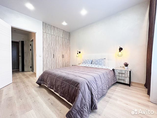 

1-к. квартира, 46 м², 2 кровати