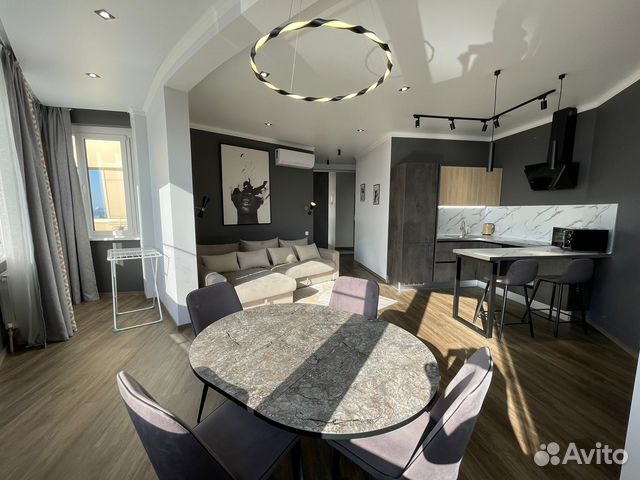 

1-к. квартира, 60 м², 2 кровати