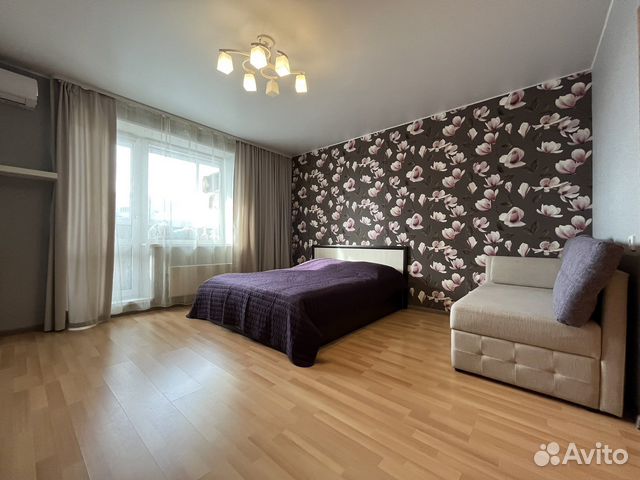 

1-к. квартира, 45 м², 2 кровати
