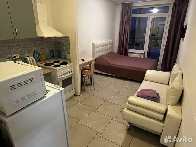 

Квартира-студия, 22 м², 2 кровати