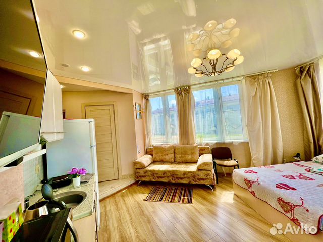 

Квартира-студия, 25 м², 2 кровати