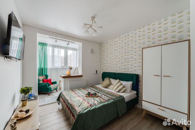 

1-к. квартира, 30 м², 1 кровать