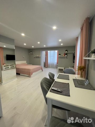 

Квартира-студия, 40 м², 3 кровати