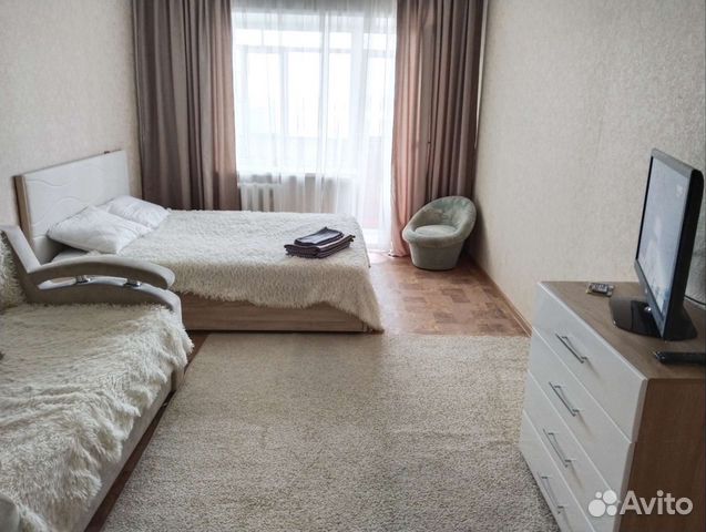 

1-к. квартира, 40 м², 2 кровати