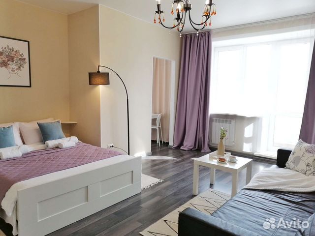 

1-к. квартира, 35 м², 2 кровати