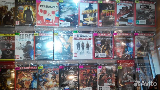 Игры на обмен для PlayStation 3. Магазин