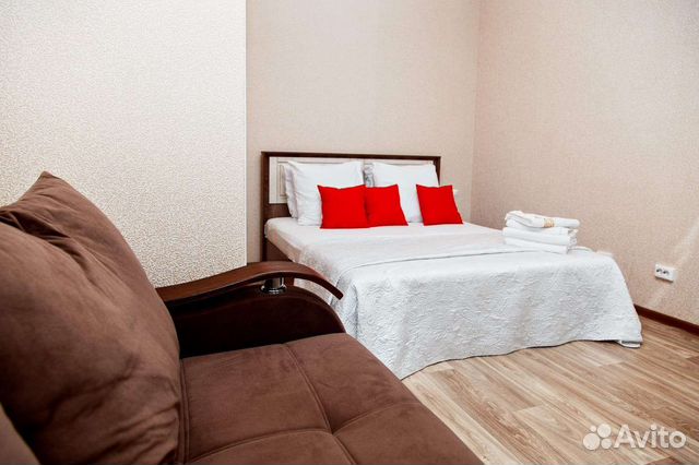 

1-к. квартира, 40 м², 2 кровати