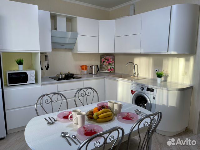 

1-к. квартира, 44 м², 2 кровати