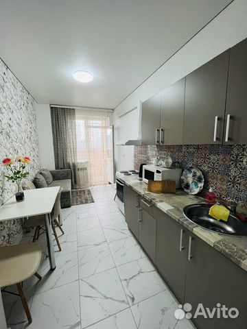 

1-к. квартира, 42 м², 2 кровати