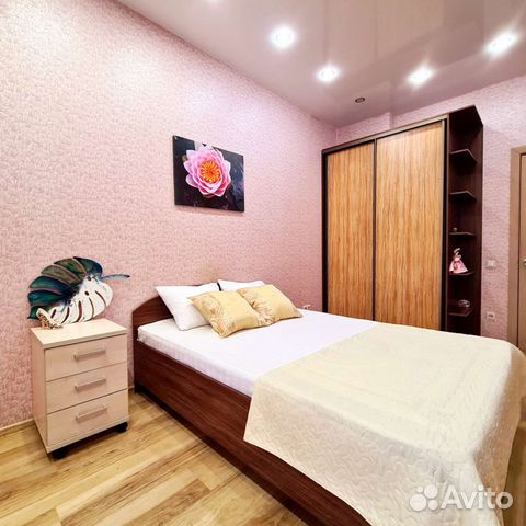 

1-к. квартира, 45 м², 2 кровати