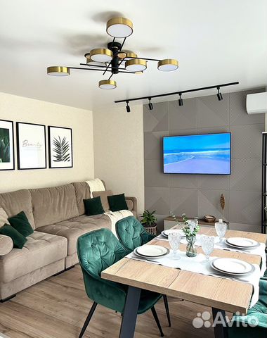

3-к. квартира, 70 м², 4 кровати