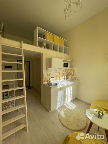 

Квартира-студия, 18 м², 1 кровать