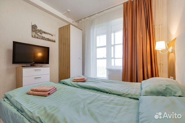 

2-к. квартира, 40 м², 2 кровати