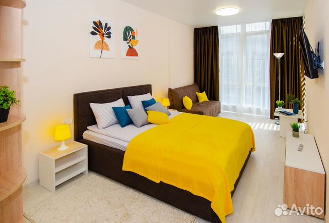 

1-к. квартира, 41 м², 1 кровать