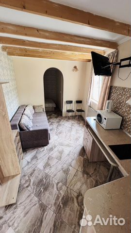 

Квартира-студия, 30 м², 2 кровати