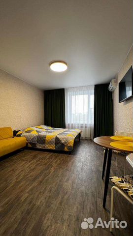 

Квартира-студия, 27 м², 1 кровать
