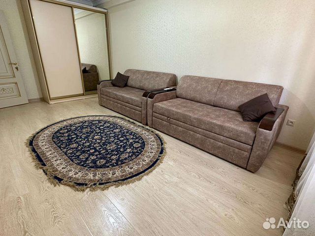 

1-к. квартира, 37 м², 2 кровати