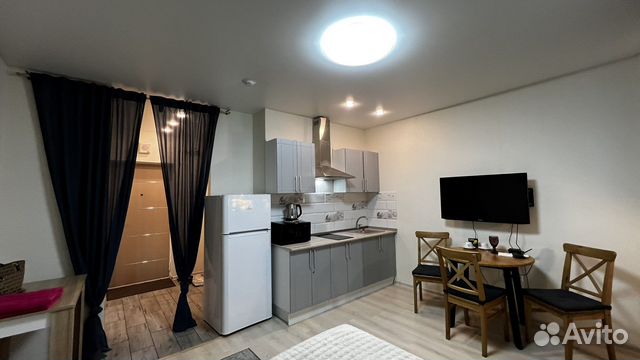 

Квартира-студия, 33 м², 1 кровать