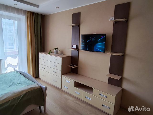 

1-к. квартира, 42 м², 3 кровати