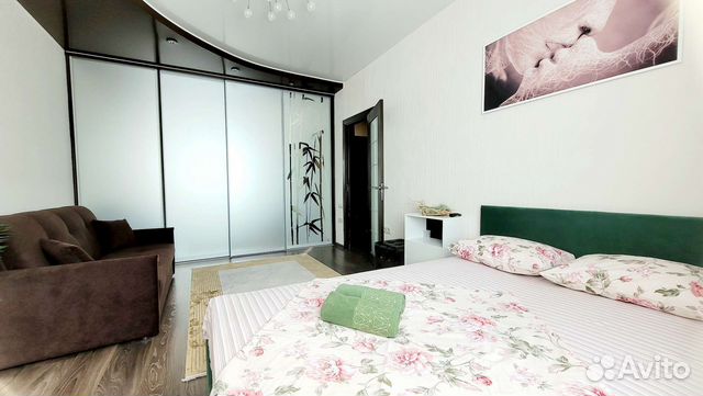 

1-к. квартира, 45 м², 2 кровати
