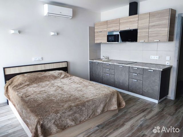 

Квартира-студия, 27 м², 2 кровати