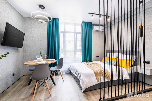 

Квартира-студия, 25 м², 2 кровати