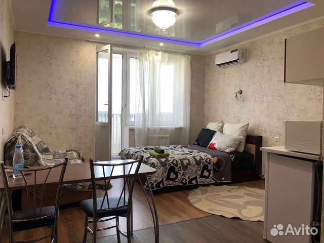 

Квартира-студия, 32 м², 2 кровати