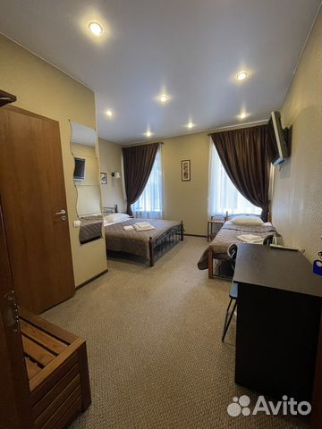 

Квартира-студия, 25 м², 2 кровати