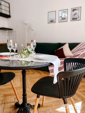 

Квартира-студия, 34 м², 2 кровати