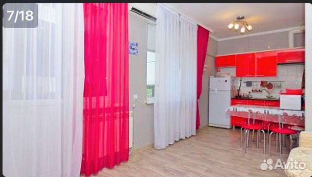 

1-к. квартира, 40 м², 2 кровати