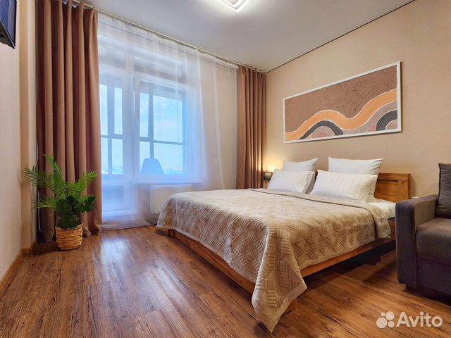 

1-к. квартира, 35 м², 2 кровати