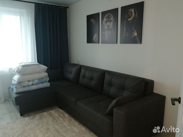 

1-к. квартира, 40 м², 2 кровати