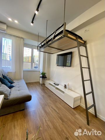 

Квартира-студия, 23 м², 3 кровати