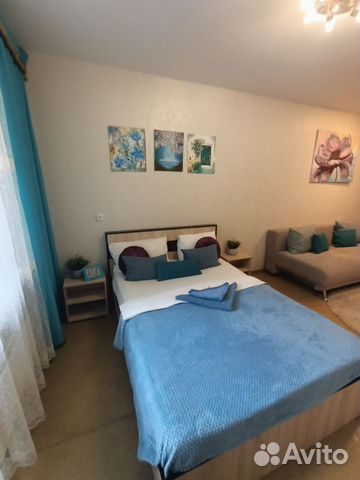 

1-к. квартира, 38 м², 1 кровать