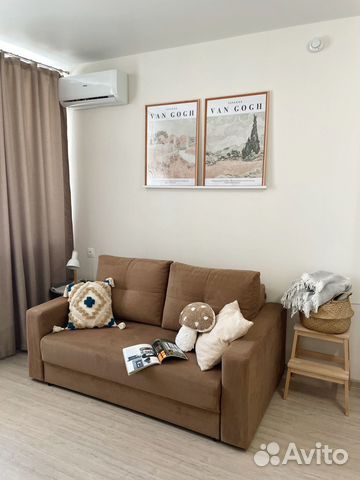 

Квартира-студия, 28 м², 1 кровать