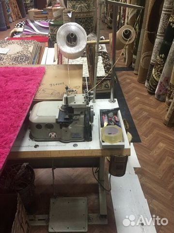 Оверлок ковров и дорожек