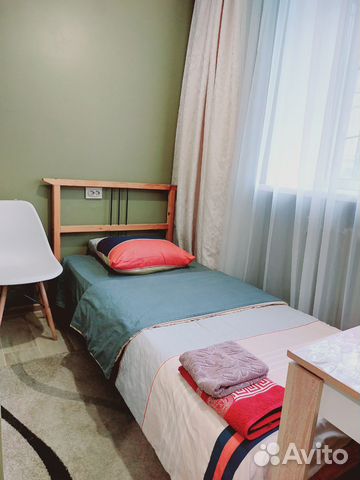 

Квартира-студия, 18 м², 2 кровати