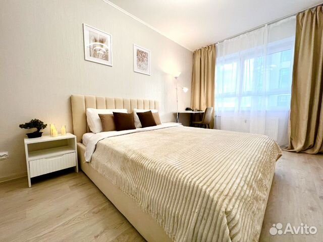 

1-к. квартира, 40 м², 2 кровати